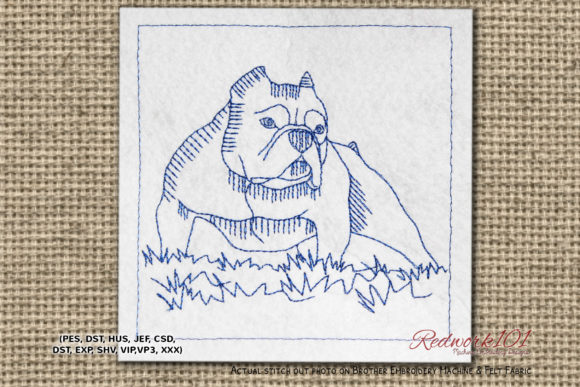 American Bully Dog Design Review for Small Business Merch
