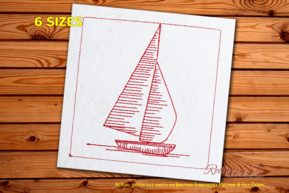 Boat in the Sea Embroidery Review