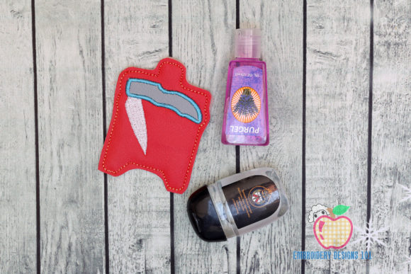Camping Pocket Knife Hand Sanitizer Embroidery Design Review