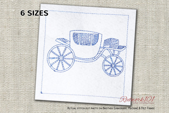 Carriage Lineart Design Review for Small Shops