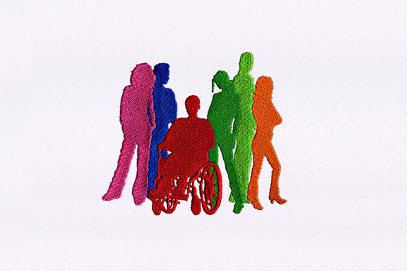 Colorful Silhouettes Review for Boutique Embroidery Projects