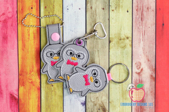 Cute Winter Penguin ITH KeyFob Snaptab: A Seller’s Perspective