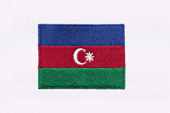 Flag of Azerbaijan Embroidery Review