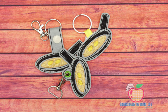 Frying Pan ITH Key Fob Pattern Review