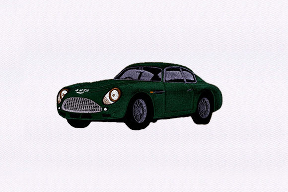 Green Vintage Car Design Review