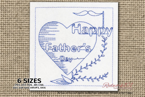 Happy Fathers Day Embroidery Design Review