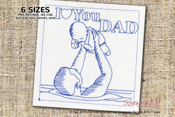I Love You Dad Embroidery Design Review