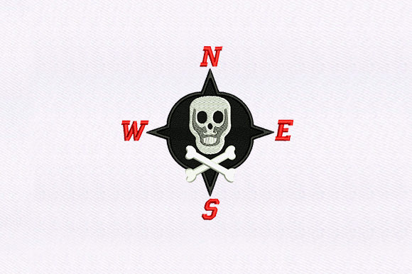 Pirate Compass Embroidery Design Review