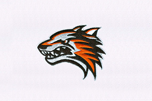 Savage Wolf Embroidery Review for Boutique Apparel