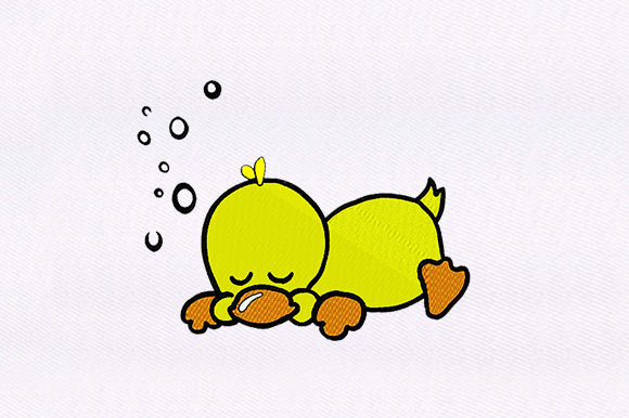 Sleeping Duck Embroidery Design Review