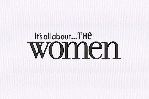 Woman Quote Embroidery Design Review